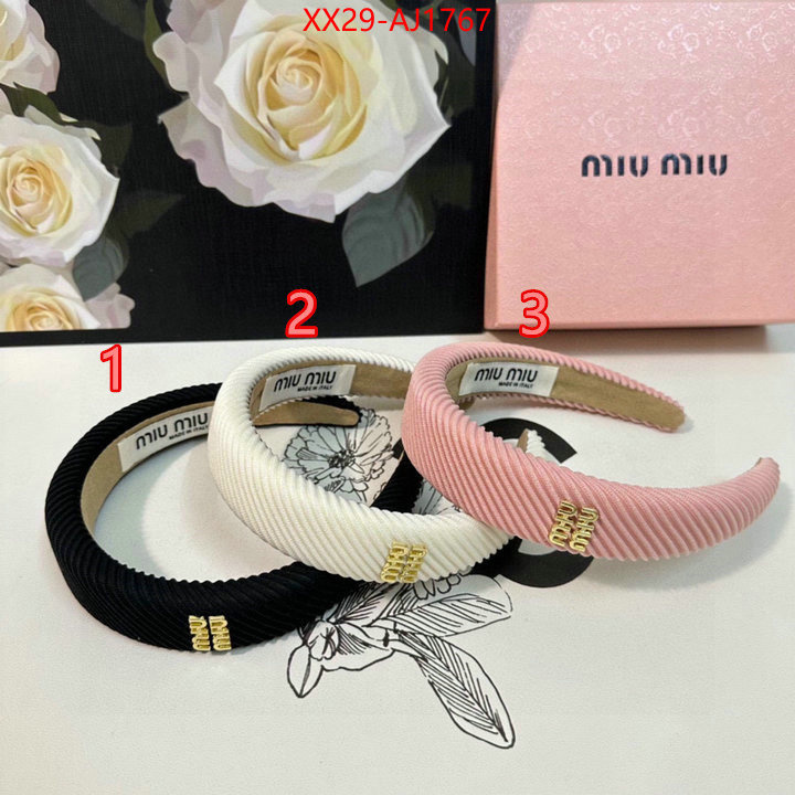 Hair band-MIU MIU replica 2024 perfect luxury ID: AJ1767 $: 29USD