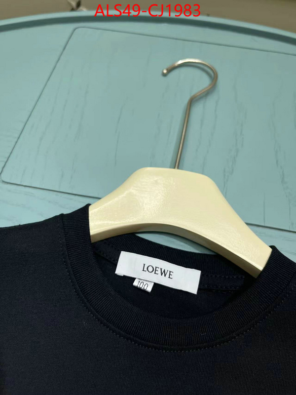 Kids clothing-Loewe replica for cheap ID: CJ1983 $: 49USD