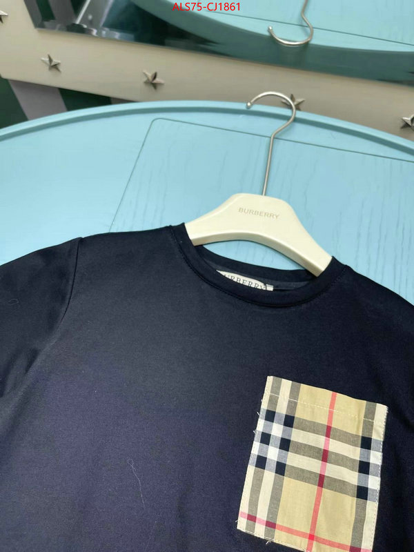 Kids clothing-Burberry good quality replica ID: CJ1861 $: 75USD