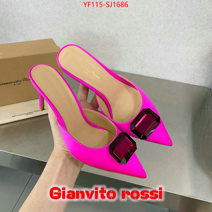 Women Shoes-Gianvito Rossi replica 2024 perfect luxury ID: SJ1686 $: 115USD