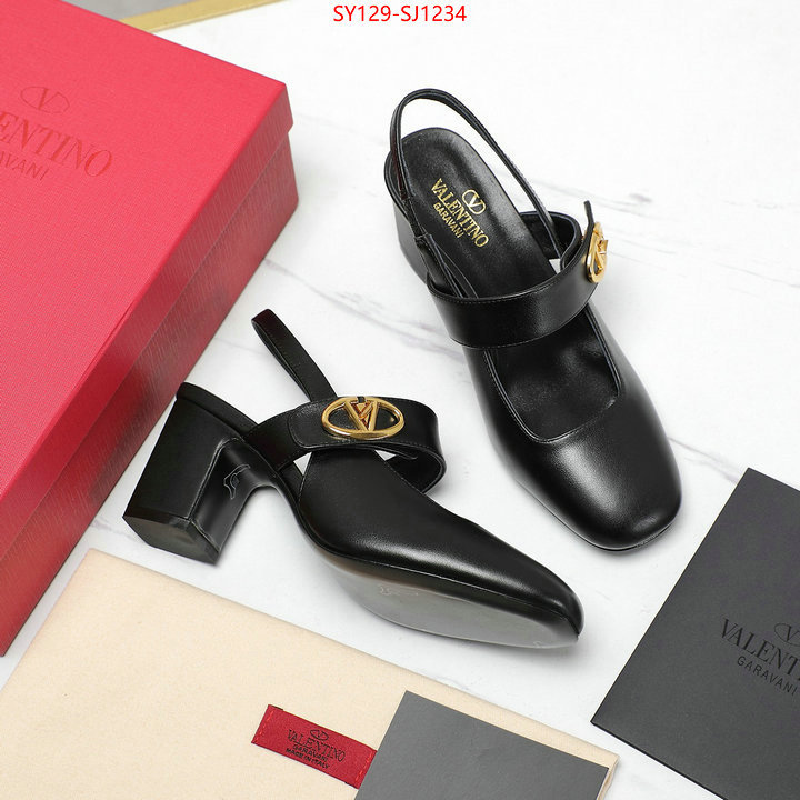 Women Shoes-Valentino replica shop ID: SJ1234 $: 129USD