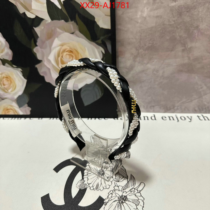 Hair band-MIU MIU replica best ID: AJ1781 $: 29USD