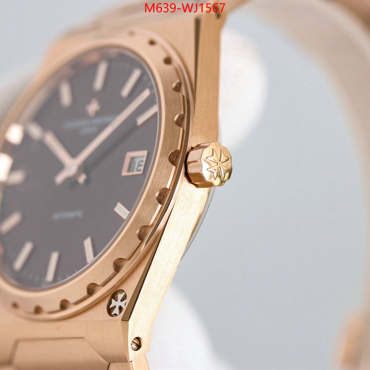 Watch(TOP)-Vacheron Constantin top fake designer ID: WJ1567 $: 639USD