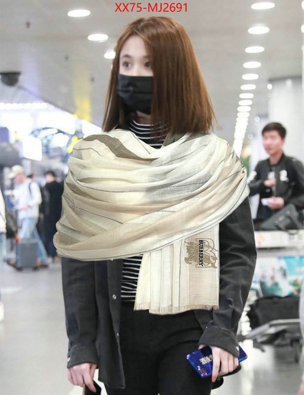 Scarf-Burberry online store ID: MJ2691 $: 75USD