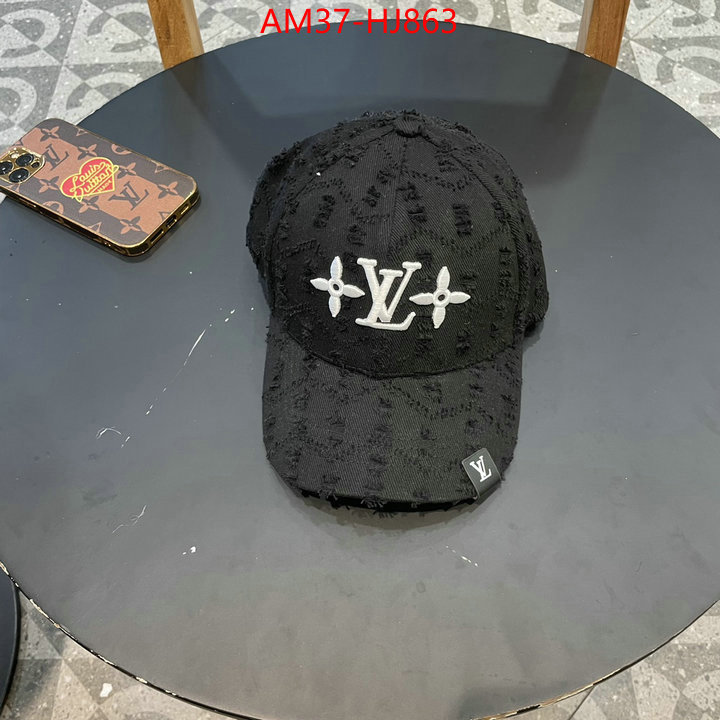 Cap(Hat)-LV top perfect fake ID: HJ863 $: 37USD