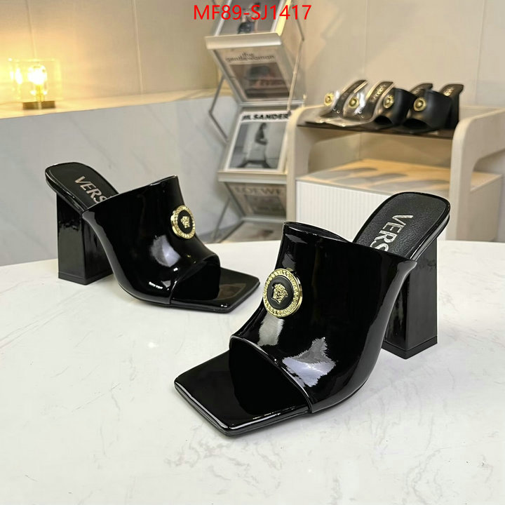 Women Shoes-Versace designer fashion replica ID: SJ1417 $: 89USD