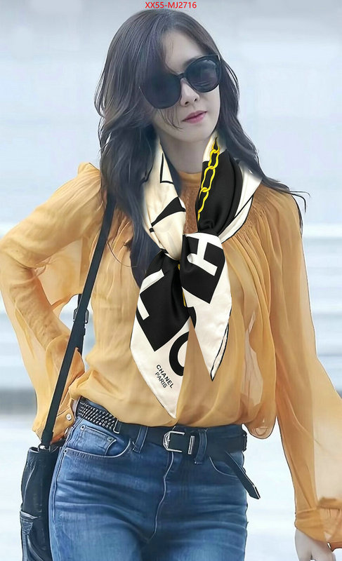 Scarf-Chanel top quality designer replica ID: MJ2716 $: 55USD