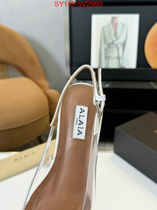 Women Shoes-ALAIA where can you buy replica ID: SV2660 $: 119USD