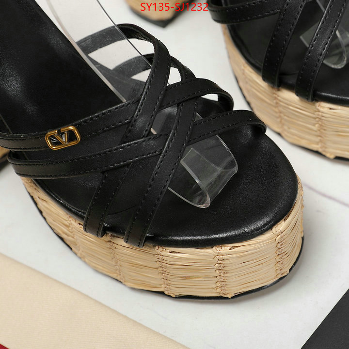 Women Shoes-Valentino designer wholesale replica ID: SJ1232 $: 135USD