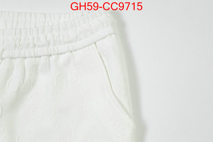 Clothing-Gucci aaaaa+ quality replica ID: CC9715 $: 59USD