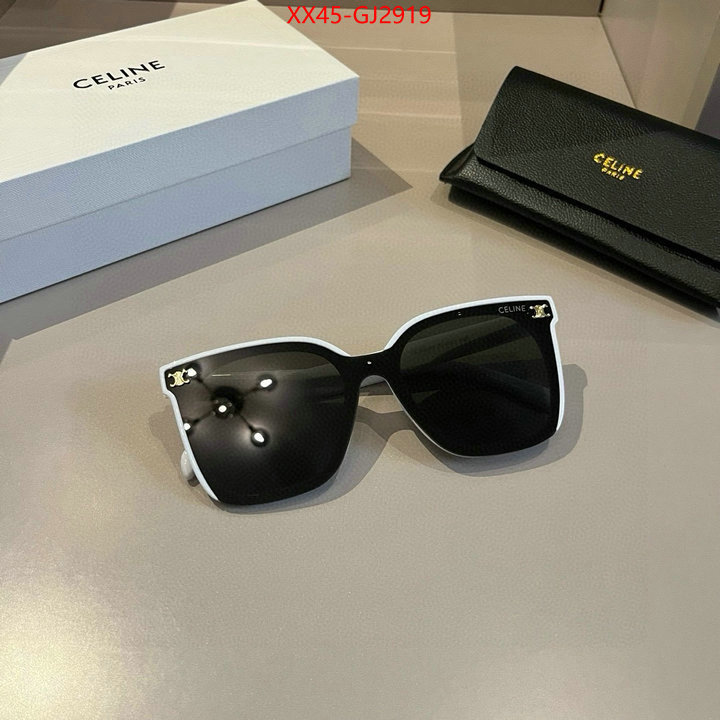 Glasses-CELINE fake designer ID: GJ2919 $: 45USD