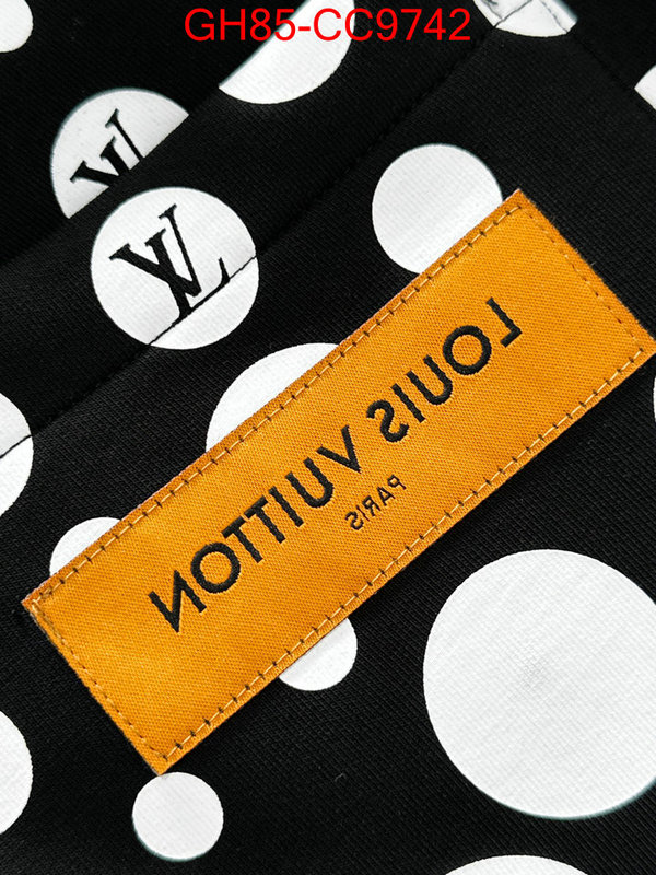 Clothing-LV 7 star quality designer replica ID: CC9742 $: 85USD