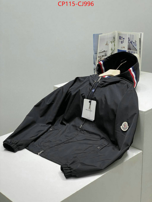 Clothing-Moncler high ID: CJ996 $: 115USD