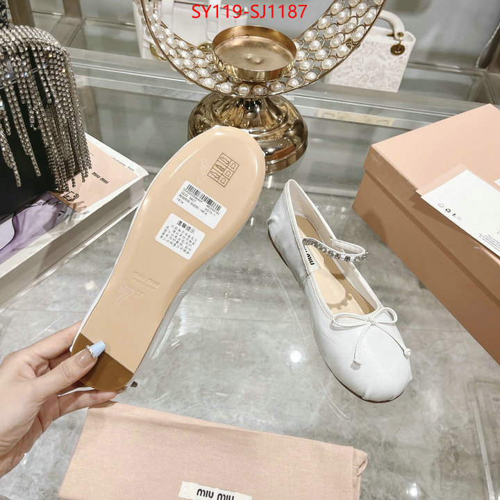 Women Shoes-Miu Miu best replica quality ID: SJ1187 $: 119USD