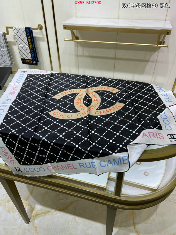 Scarf-Chanel brand designer replica ID: MJ2700 $: 55USD