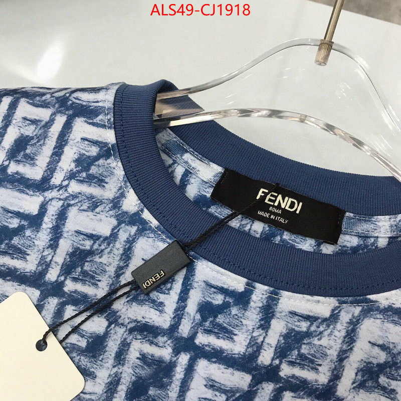 Kids clothing-Fendi buy top high quality replica ID: CJ1918 $: 49USD