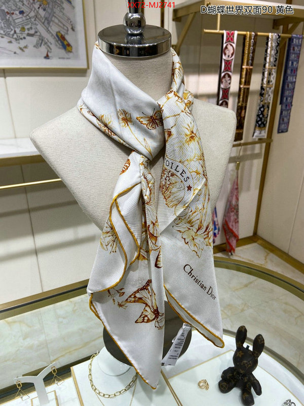 Scarf-Dior fake ID: MJ2741 $: 72USD