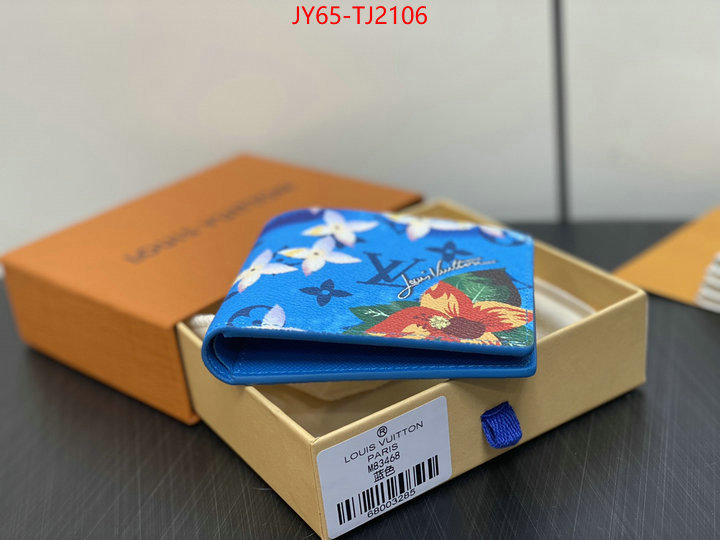 LV Bags(TOP)-Wallet best replica 1:1 ID: TJ2106 $: 65USD,