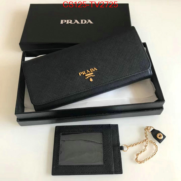 Prada Bags(TOP)-Wallet perfect replica ID: TV2725 $: 125USD,