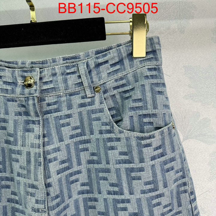 Clothing-Fendi the best quality replica ID: CC9505 $: 115USD