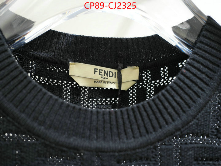 Clothing-Fendi cheap wholesale ID: CJ2325 $: 89USD