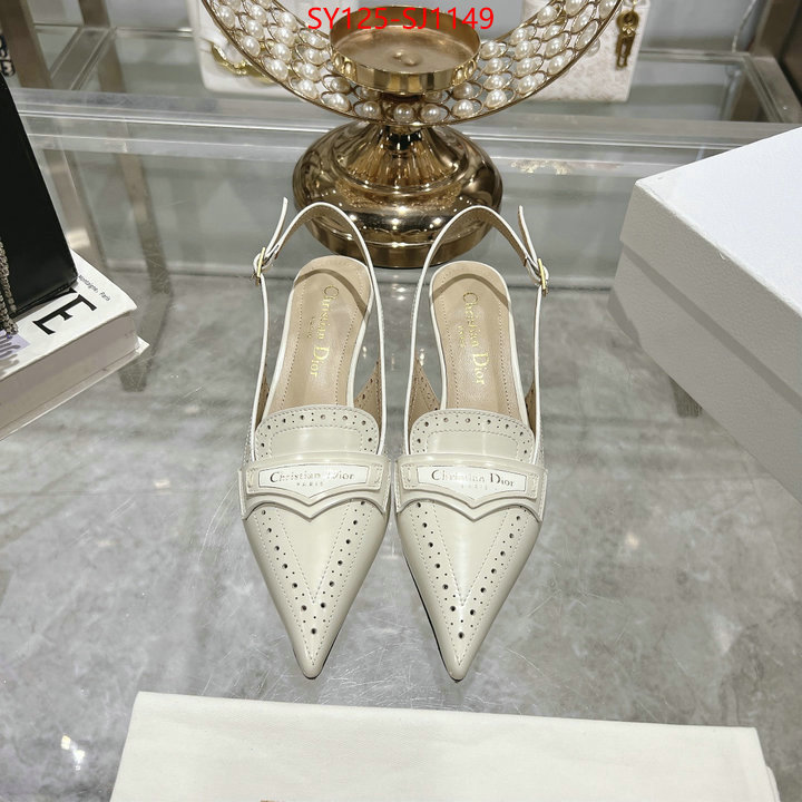 Women Shoes-Dior customize best quality replica ID: SJ1149 $: 125USD