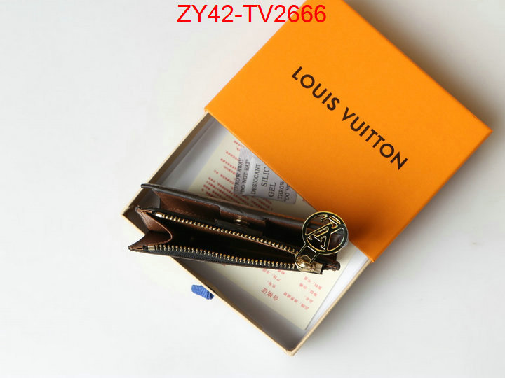 LV Bags(4A)-Wallet where quality designer replica ID: TV2666 $: 42USD,