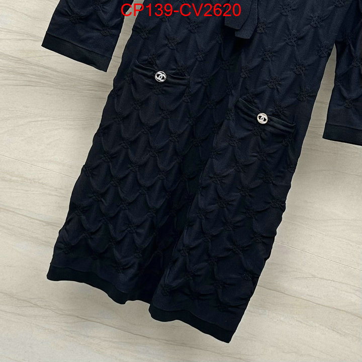 Clothing-Chanel high quality happy copy ID: CV2620 $: 139USD