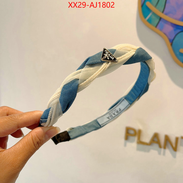 Hair band-Prada exclusive cheap ID: AJ1802 $: 29USD