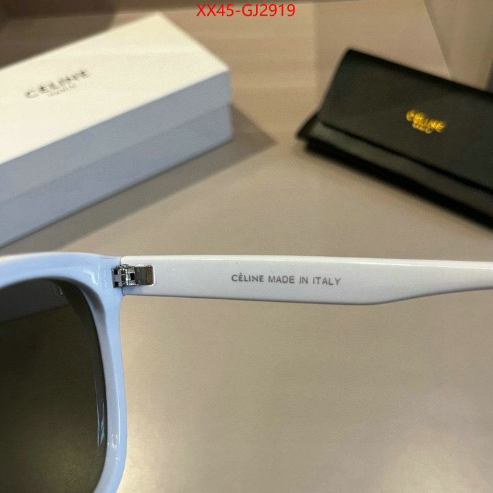 Glasses-CELINE fake designer ID: GJ2919 $: 45USD