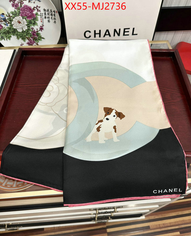 Scarf-Chanel shop designer replica ID: MJ2736 $: 55USD