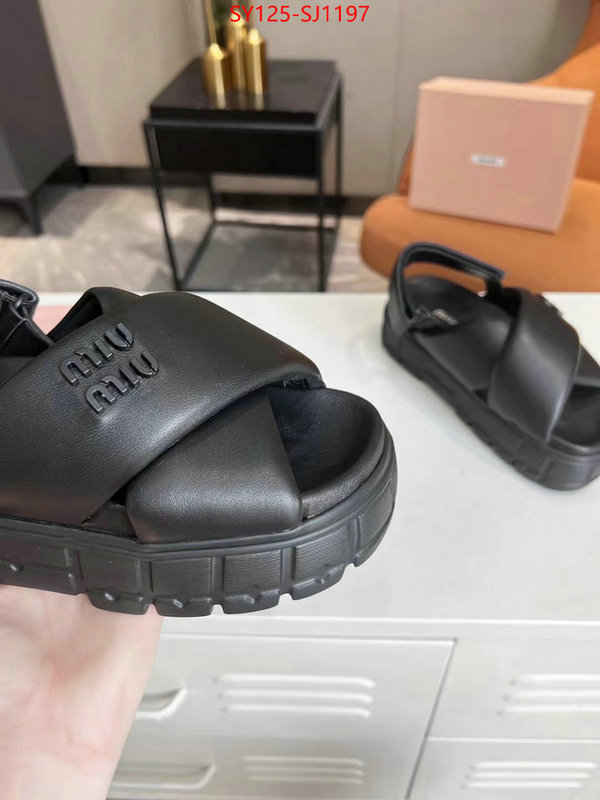 Women Shoes-Miu Miu what 1:1 replica ID: SJ1197 $: 125USD