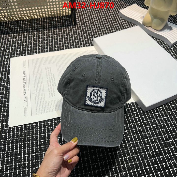 Cap(Hat)-Moncler high quality designer replica ID: HJ870 $: 32USD