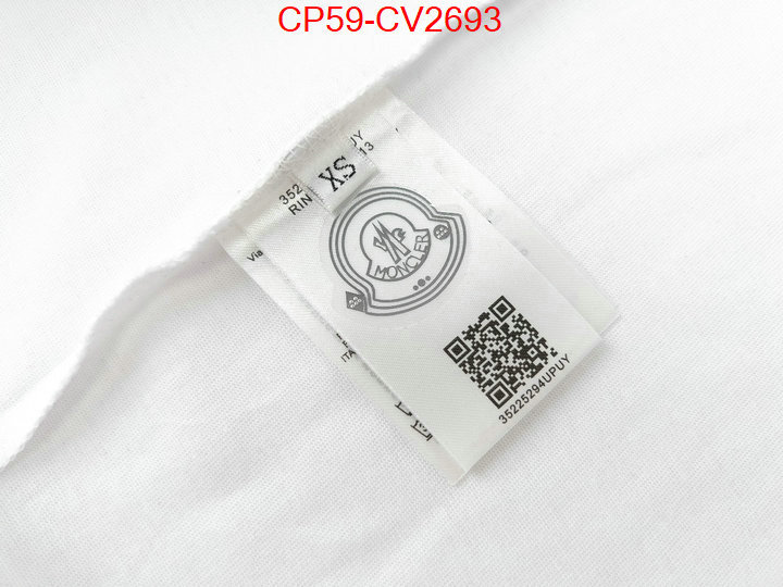 Clothing-Moncler 1:1 replica wholesale ID: CV2693 $: 59USD