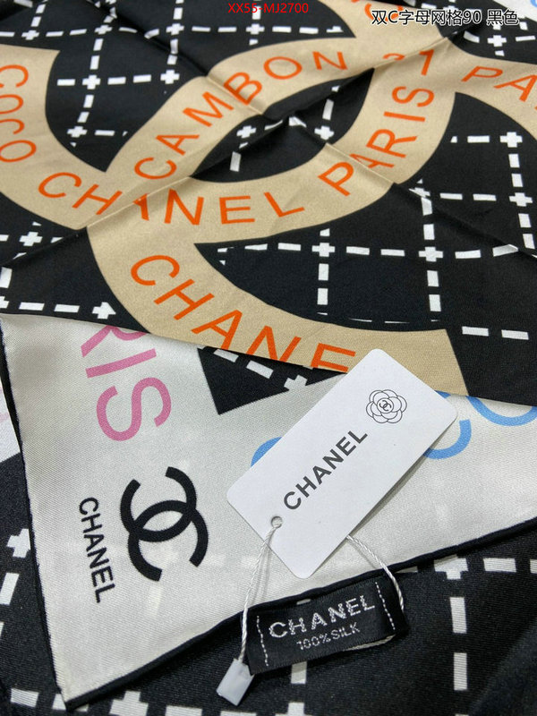 Scarf-Chanel brand designer replica ID: MJ2700 $: 55USD