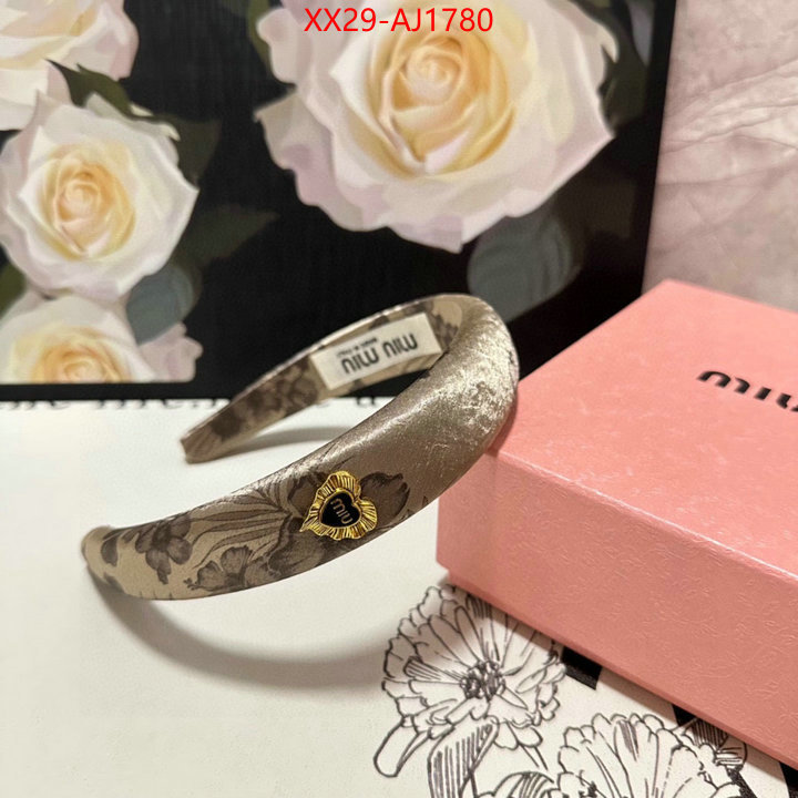 Hair band-MIU MIU where to buy fakes ID: AJ1780 $: 29USD