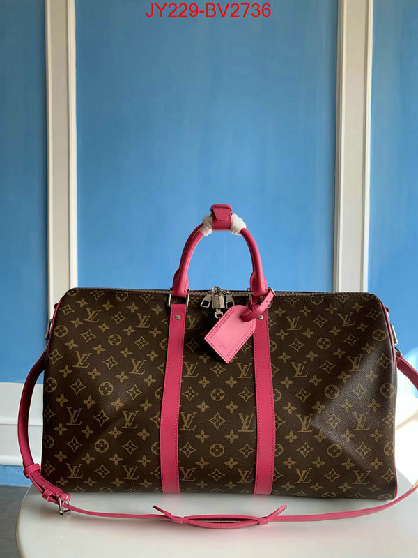 LV Bags(TOP)-Keepall BandouliRe 45-50- 7 star quality designer replica ID: BV2736 $: 229USD,