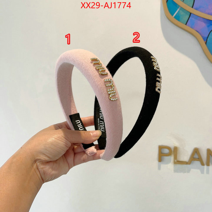 Hair band-MIU MIU sell online luxury designer ID: AJ1774 $: 29USD