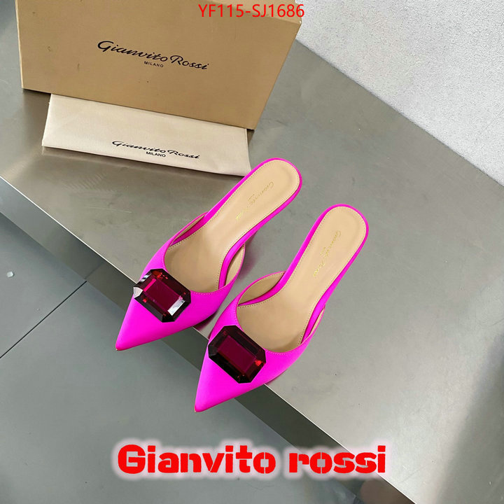 Women Shoes-Gianvito Rossi replica 2024 perfect luxury ID: SJ1686 $: 115USD