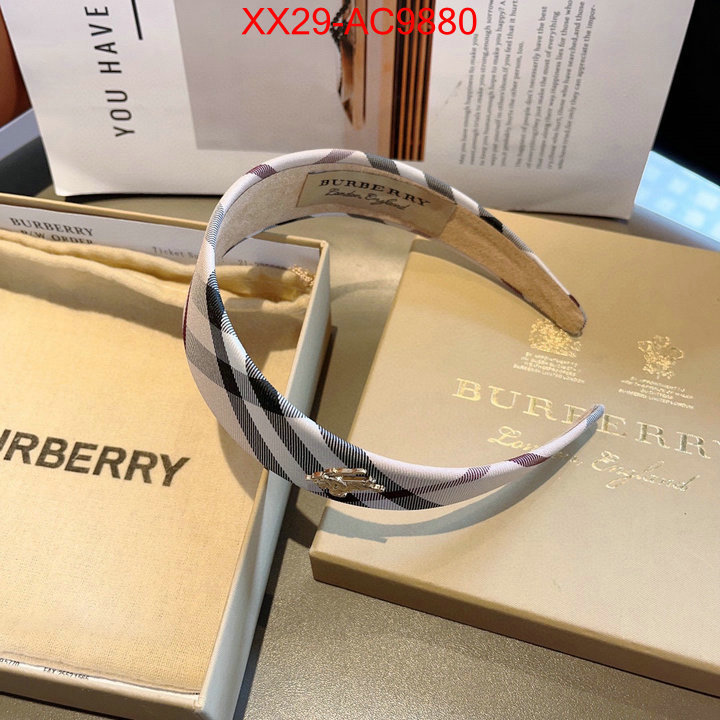 Hair band-Burberry wholesale designer shop ID: AC9880 $: 29USD