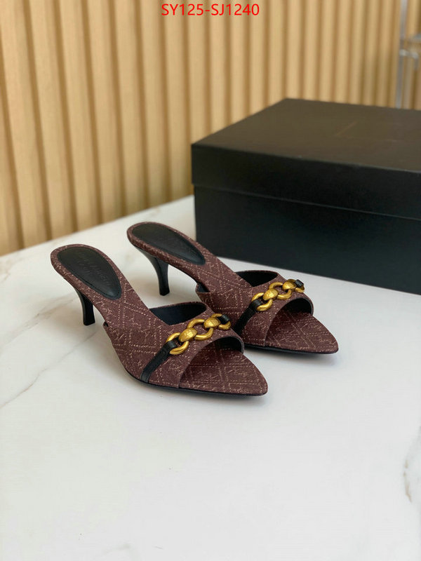 Women Shoes-YSL knockoff ID: SJ1240 $: 125USD