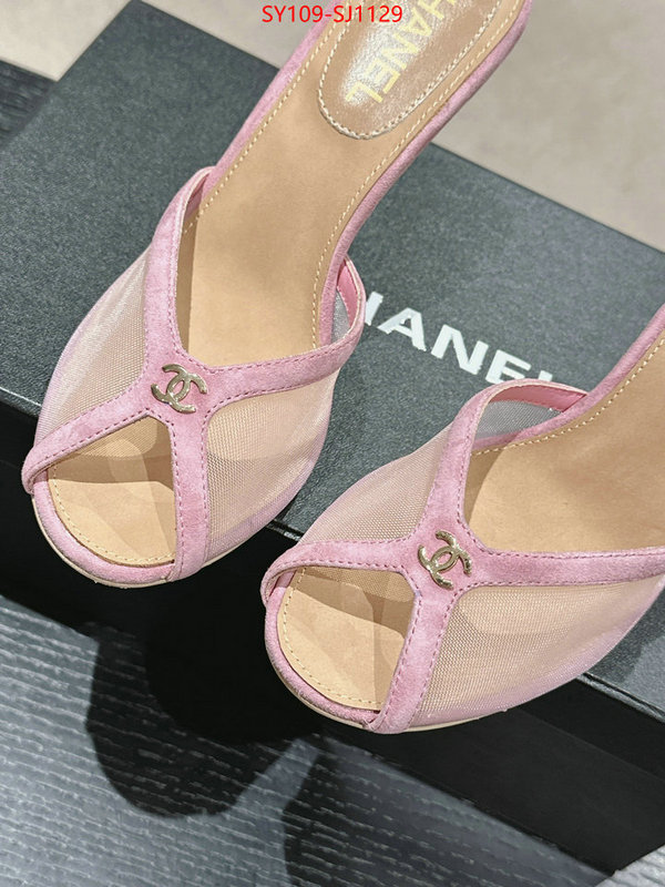 Women Shoes-Chanel designer fake ID: SJ1129 $: 109USD