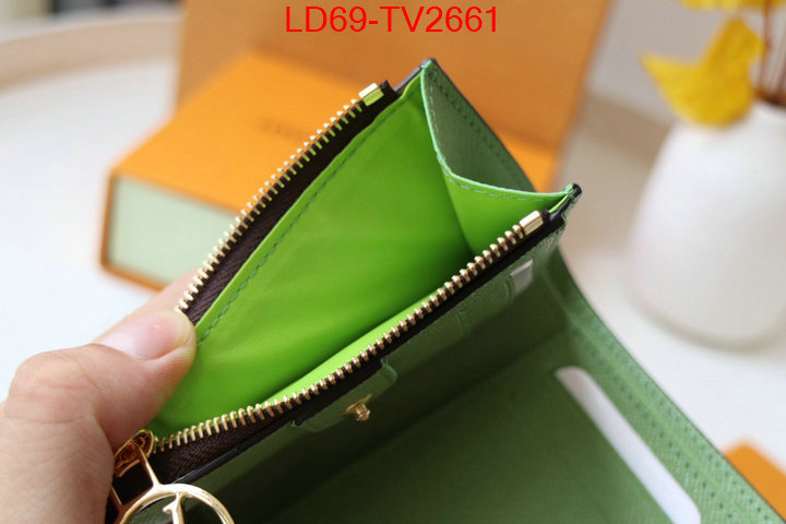 LV Bags(TOP)-Wallet high quality customize ID: TV2661 $: 69USD,