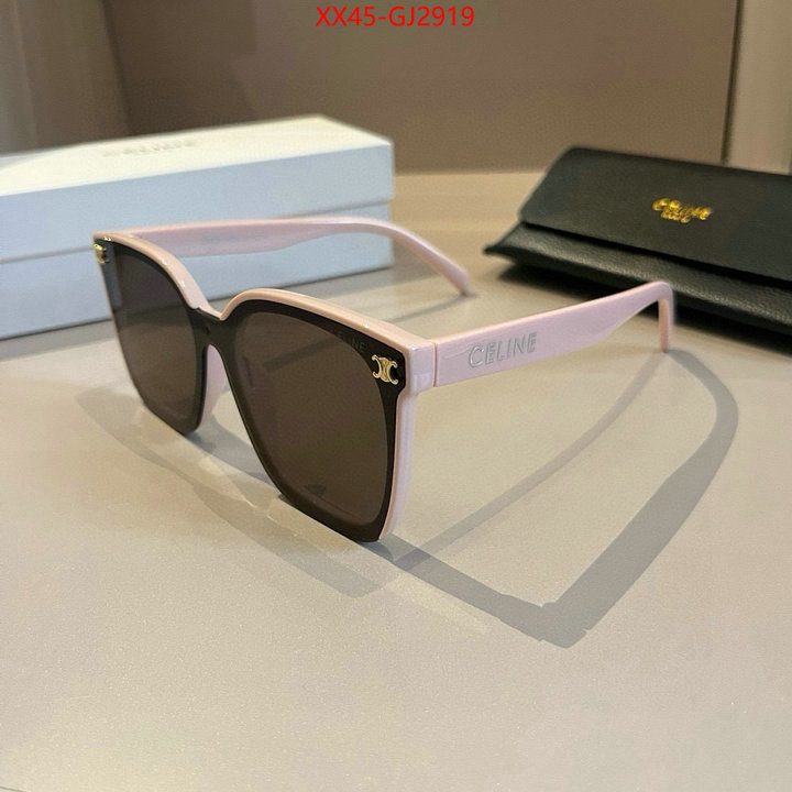 Glasses-CELINE fake designer ID: GJ2919 $: 45USD