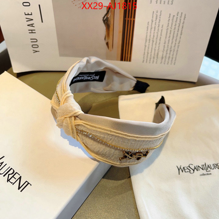 Hair band-YSL only sell high-quality ID: AJ1815 $: 29USD