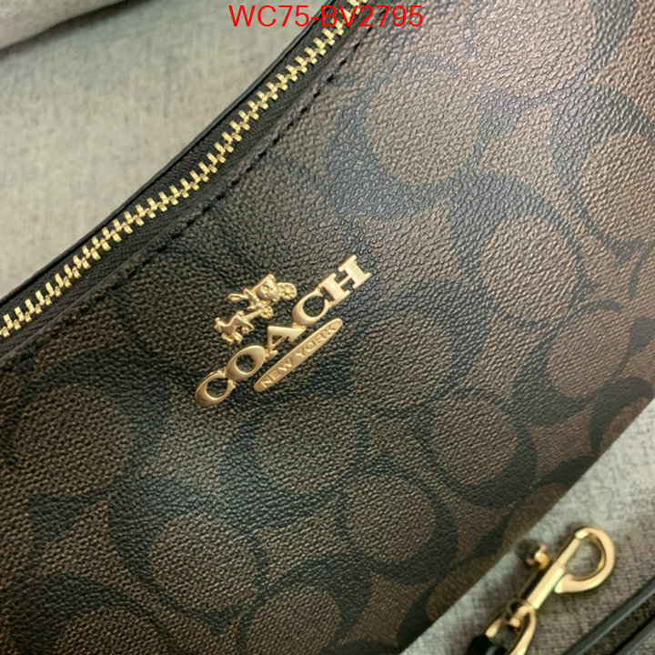 Coach Bags(4A)-Handbag- where to buy fakes ID: BV2795 $: 75USD,