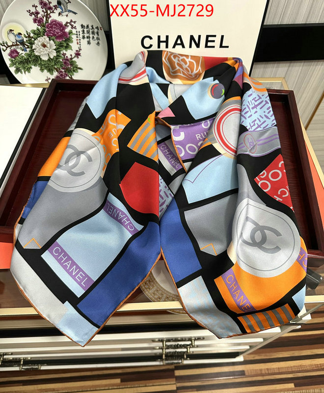 Scarf-Chanel high quality designer replica ID: MJ2729 $: 55USD