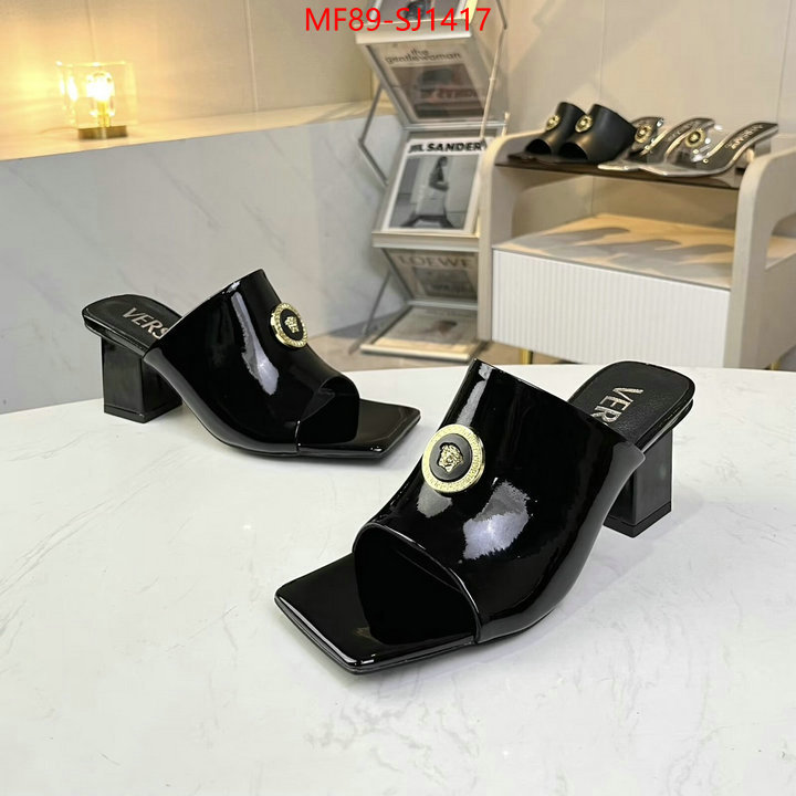 Women Shoes-Versace designer fashion replica ID: SJ1417 $: 89USD