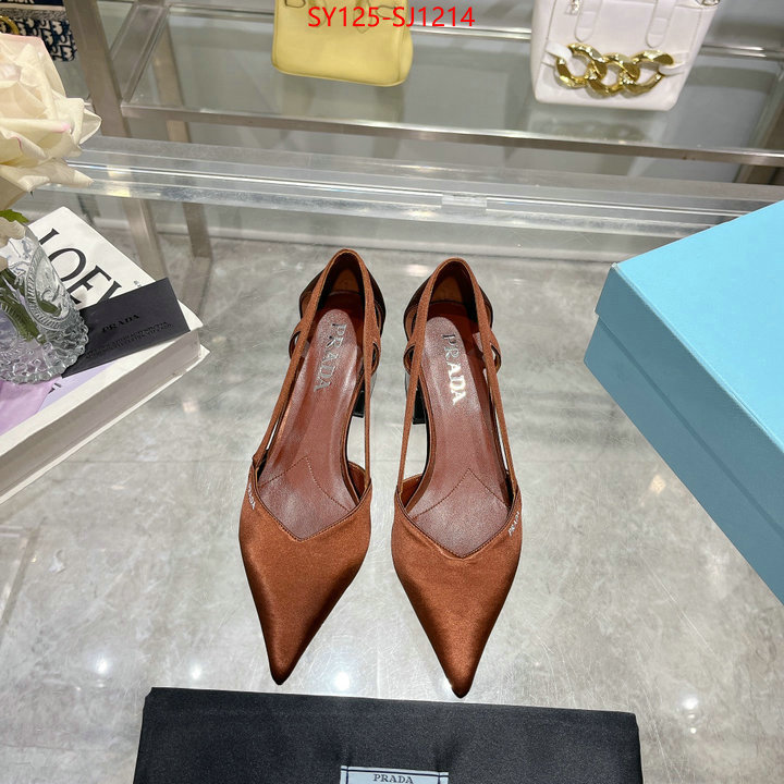 Women Shoes-Prada replica 2024 perfect luxury ID: SJ1214 $: 125USD