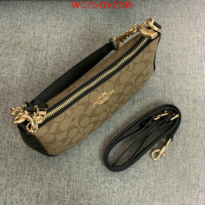 Coach Bags(4A)-Handbag- where to buy fakes ID: BV2795 $: 75USD,